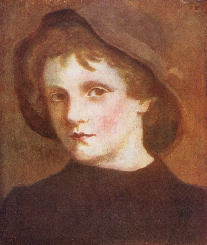 Alfy, unvollendet (Farblithografie) von Kate (after) Greenaway