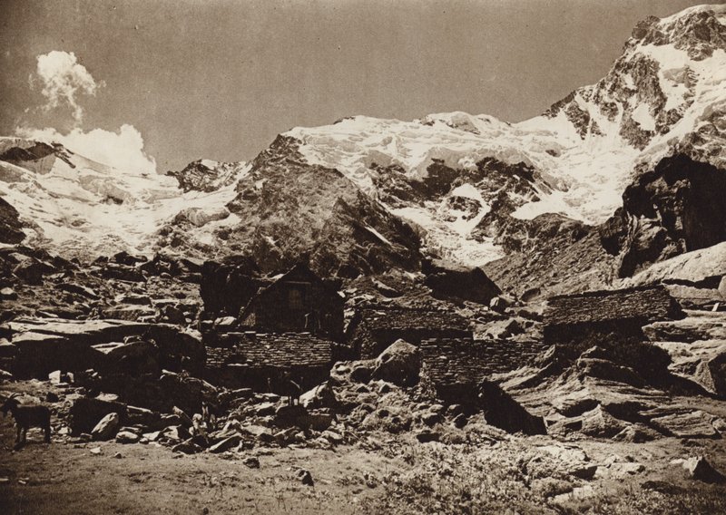 Italien: Monte Rosa von Kurt Hielscher