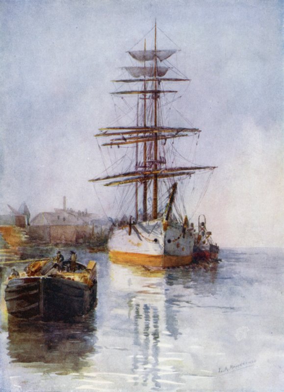 Die Sultana, ein Holzschiff von Laura Annie Happerfield