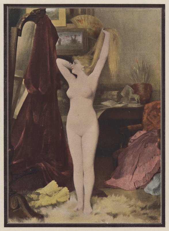 Das Modell von Leon Auguste Cesar Hodebert