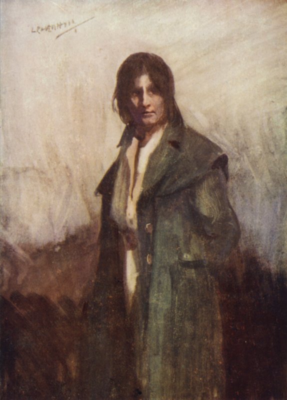 Sydney Carton auf dem Schafott von Leonard Raven Hill