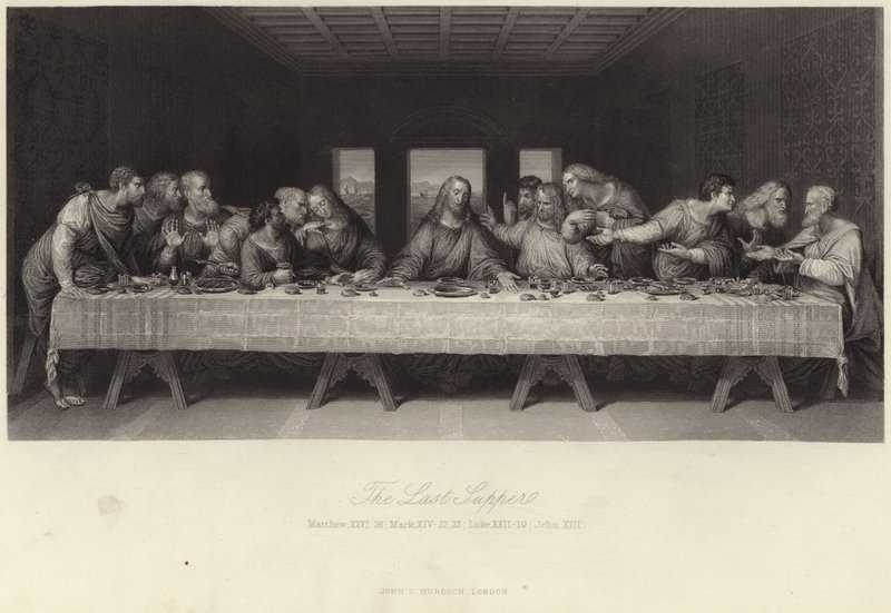 Das letzte Abendmahl von Leonardo da Vinci