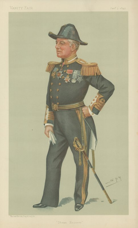 Kapitän Lord Charles Beresford von Leslie Matthew Ward