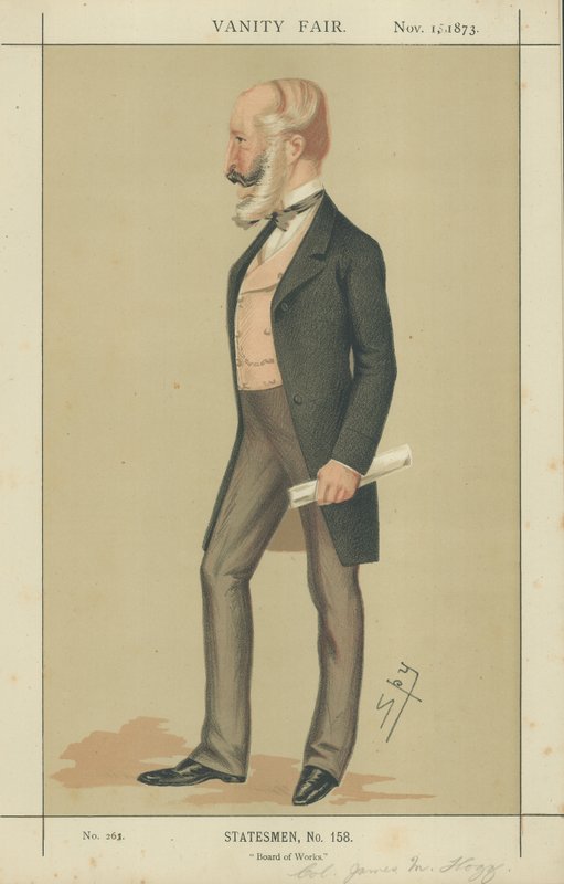 Colonel James Macnaghten McGarel-Hogg von Leslie Matthew Ward