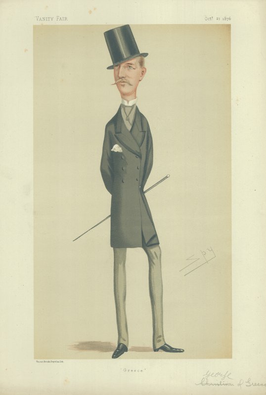 HM George, König von Griechenland von Leslie Matthew Ward