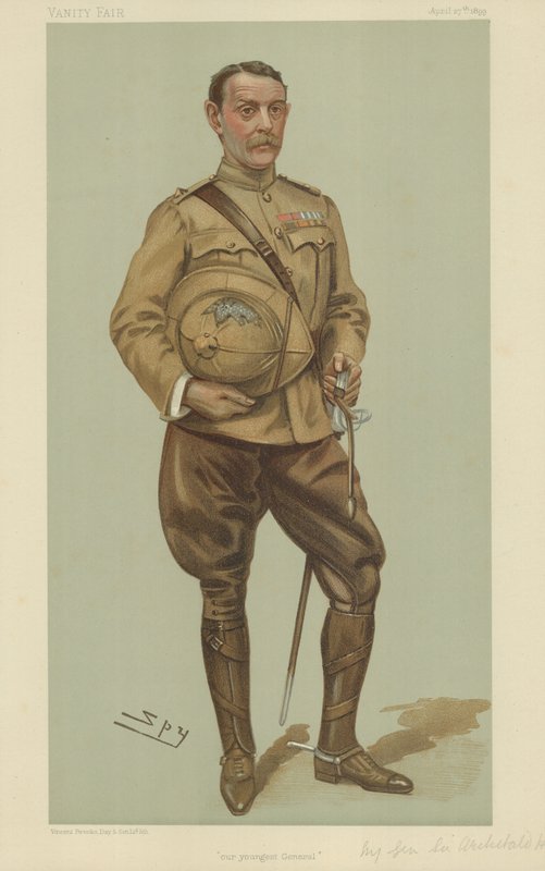 Generalmajor Sir Archibald Hunter von Leslie Matthew Ward
