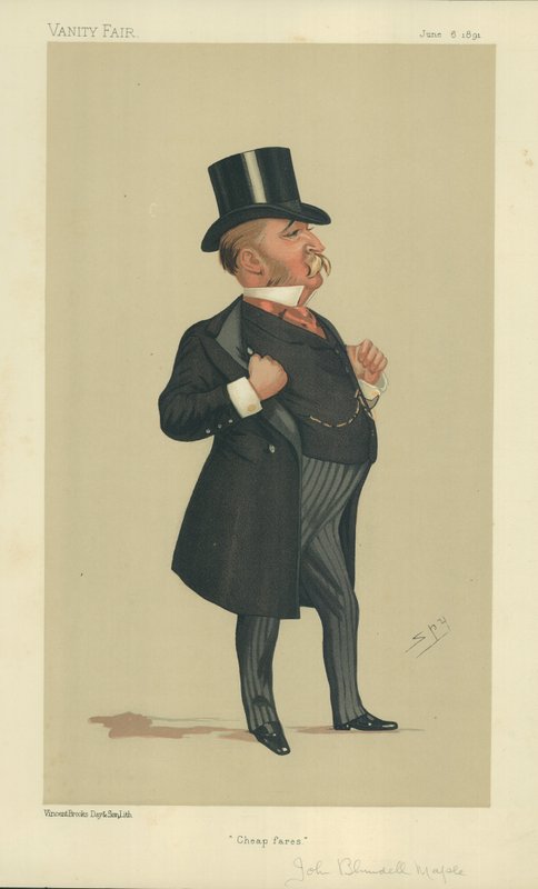 Mr. John Blundell Maple von Leslie Matthew Ward