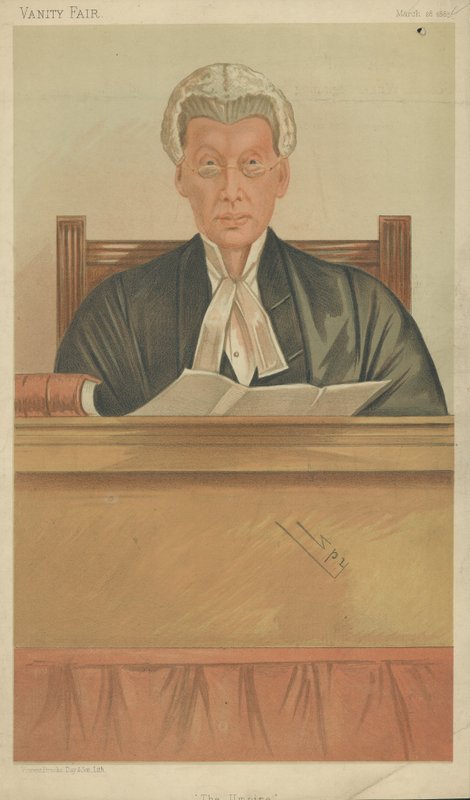 Der ehrenwerte Sir J W Chitty von Leslie Matthew Ward