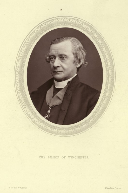 Porträt von Samuel Wilberforce, Bischof von Winchester von Lock and Whitfield