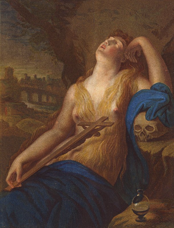 Maria Magdalena von Lodovico (after) Carracci