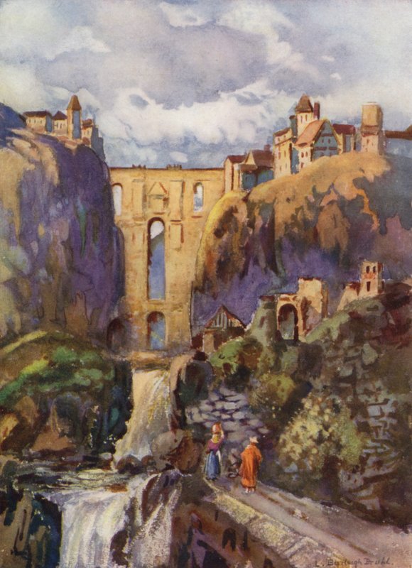 Der Tajo, Ronda von Louis Burleigh Bruhl