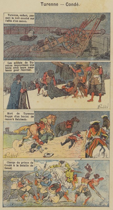 Turenne, Condé von Louis Charles (after) Bombled