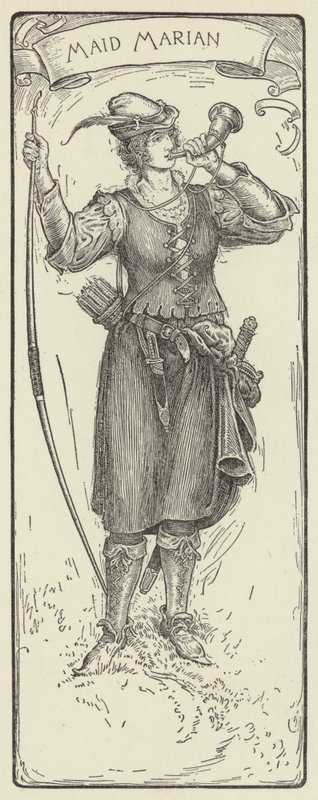 Maid Marian von Louis John Rhead