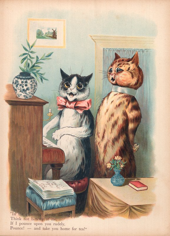 Louis Wain Katzen von Louis Wain