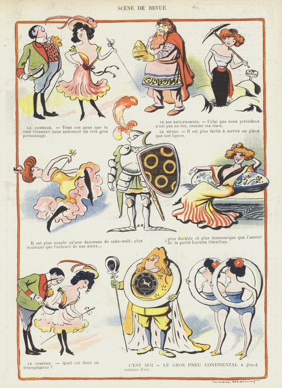 Illustration für Le Rire von Lucien Metivet