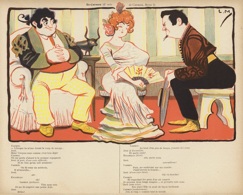 Re-Carmen von Lucien Metivet