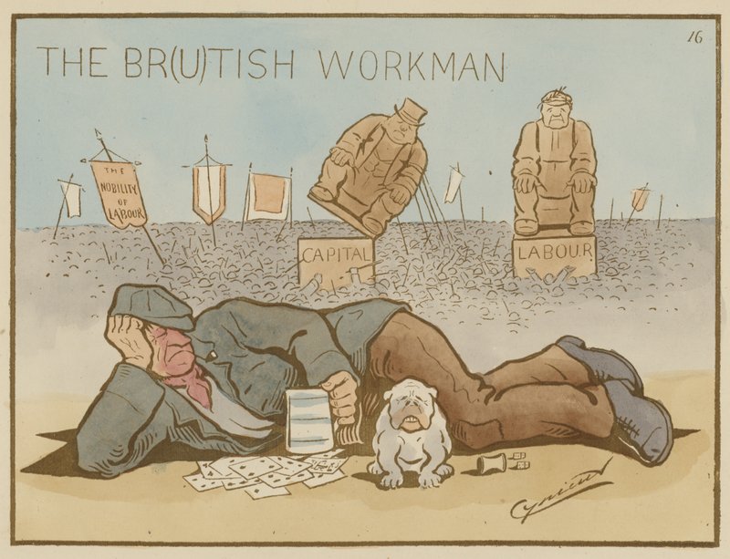 Der britische Arbeiter von Martin Cynicus Anderson