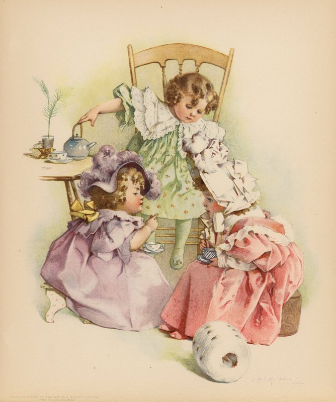 Tee und Klatsch von Maud Humphrey