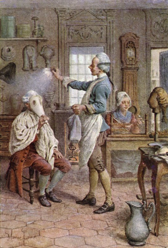 Le Coiffeur von Maurice Leloir