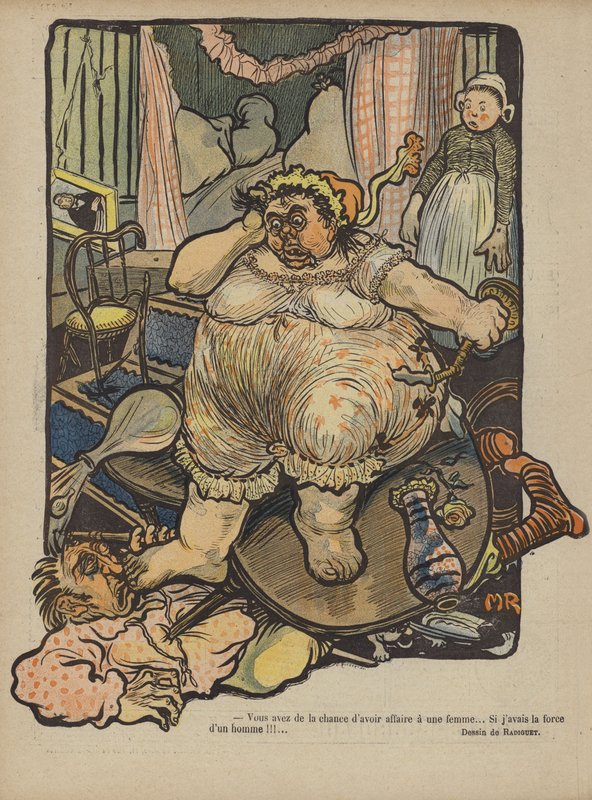 Illustration für Le Rire von Maurice Radiguet
