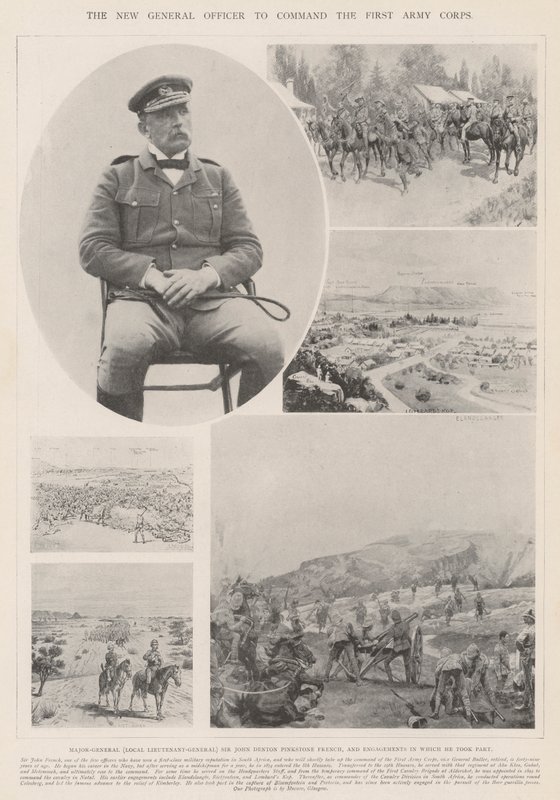Der neue Generaloffizier, der das Erste Armeekorps befehligt von Melton Prior