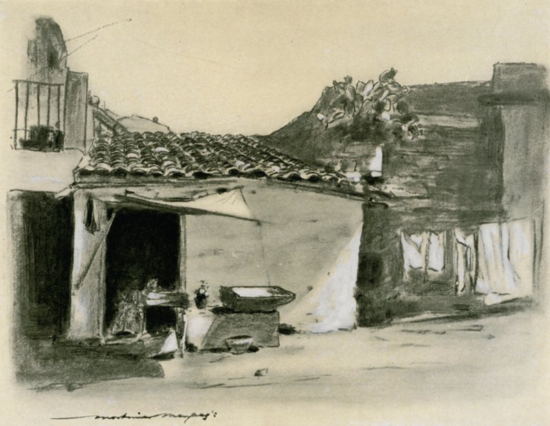 Am Stadtrand von Palermo von Mortimer Ludington Menpes