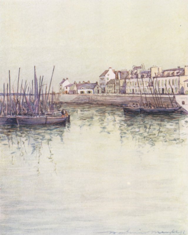 Hafen von Concarneau von Mortimer Ludington Menpes