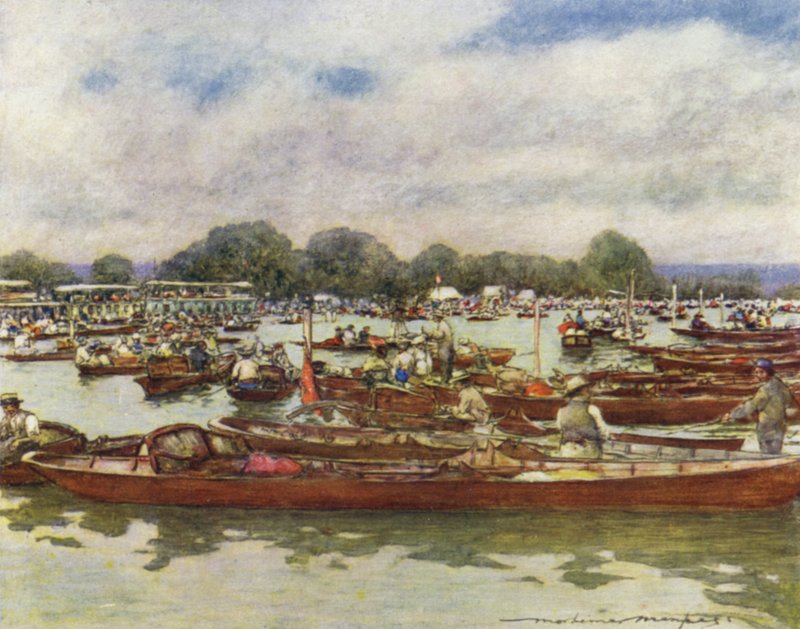 Henley-Regatta von Mortimer Ludington Menpes