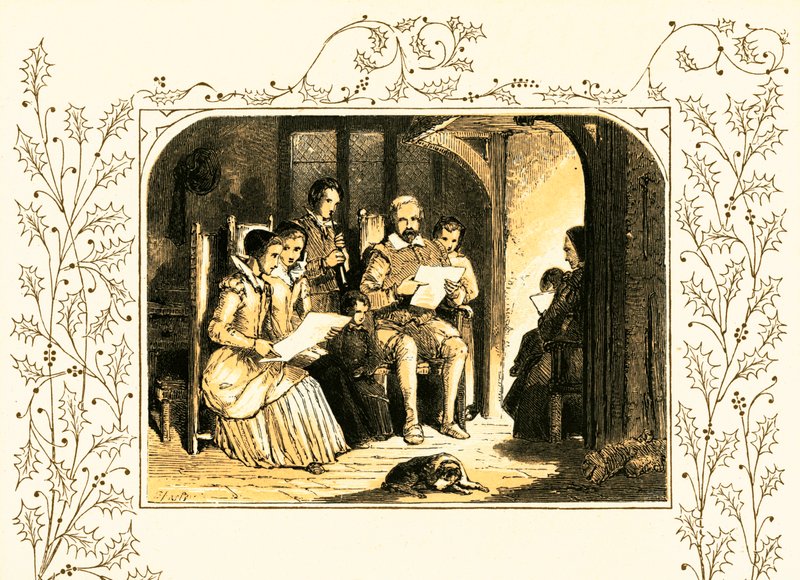 Weihnachtslieder singen von Myles Birket Foster