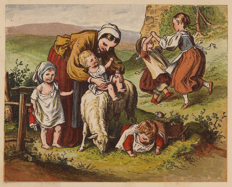 Babys Fahrt von Oskar Pletsch