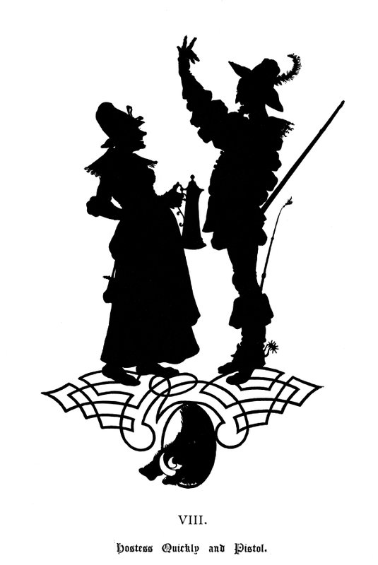 Frau Quickly und Pistol von Paul Konewka