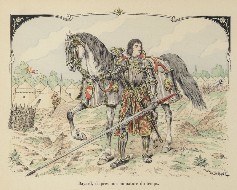 Pierre de Terrail, Chevalier de Bayard, französischer Ritter von Paul de Semant