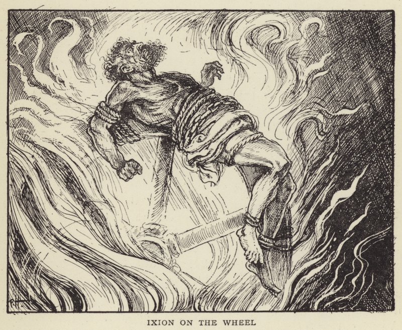 Ixion am Rad von Paul Hardy
