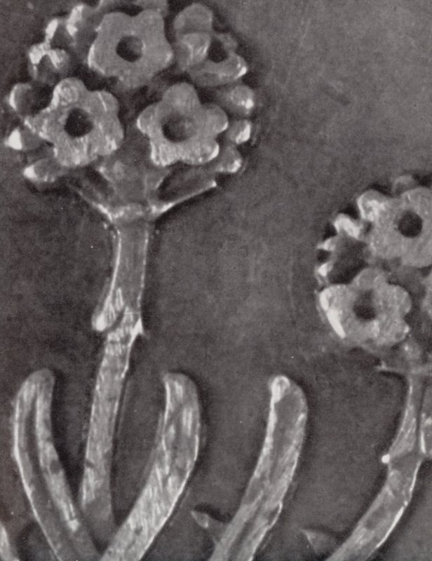 Detail einer Dreipfennig-Münze von Paul Henning