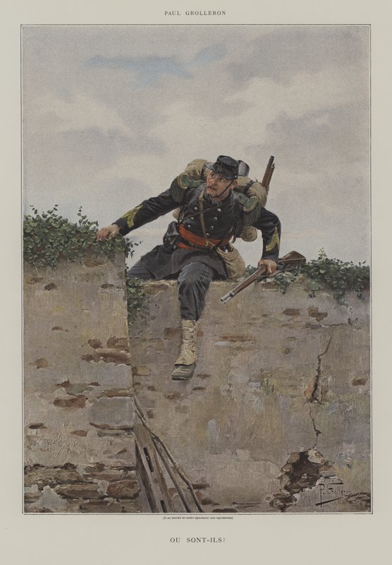 Wo sind sie? von Paul Louis Narcisse Grolleron