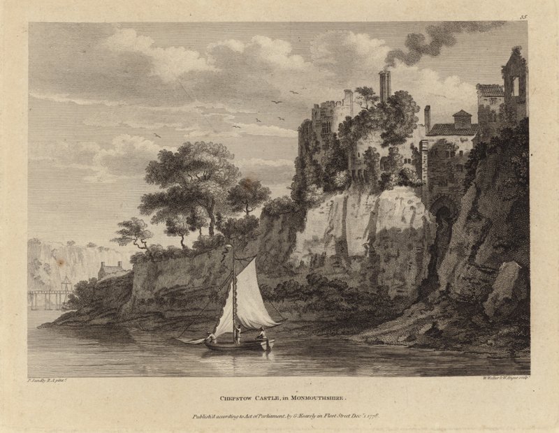Chepstow Castle von Paul Sandby