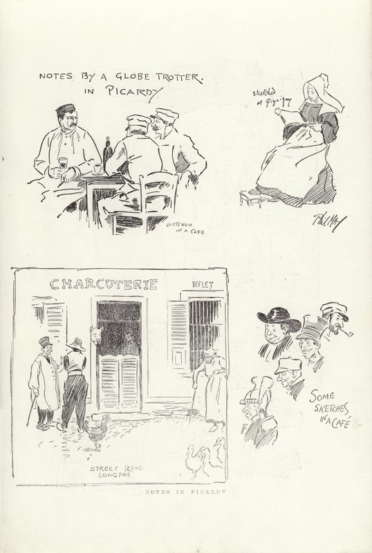 Notizen in der Picardie von Phil May