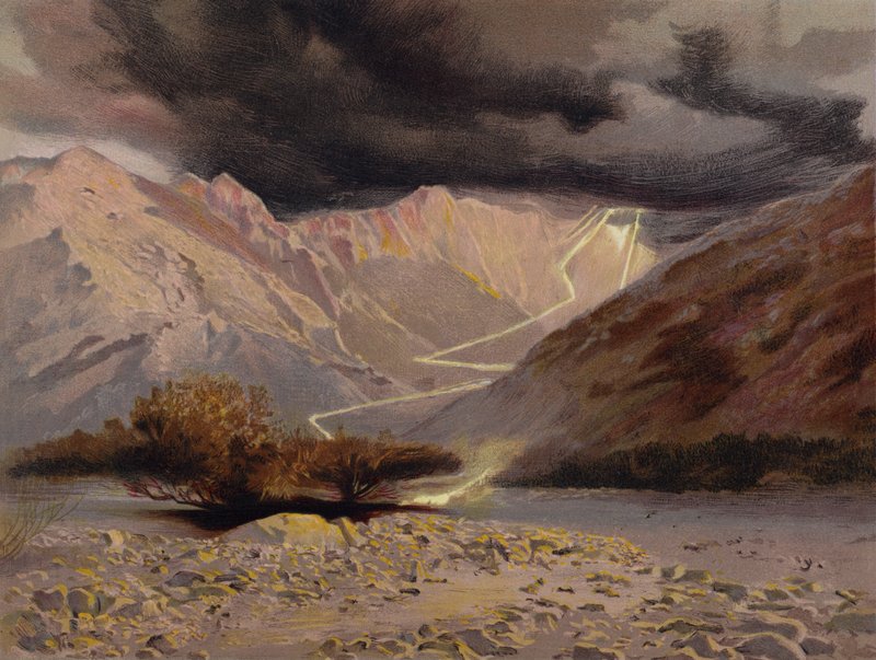 Berg Sinai von Philip Richard after Morris