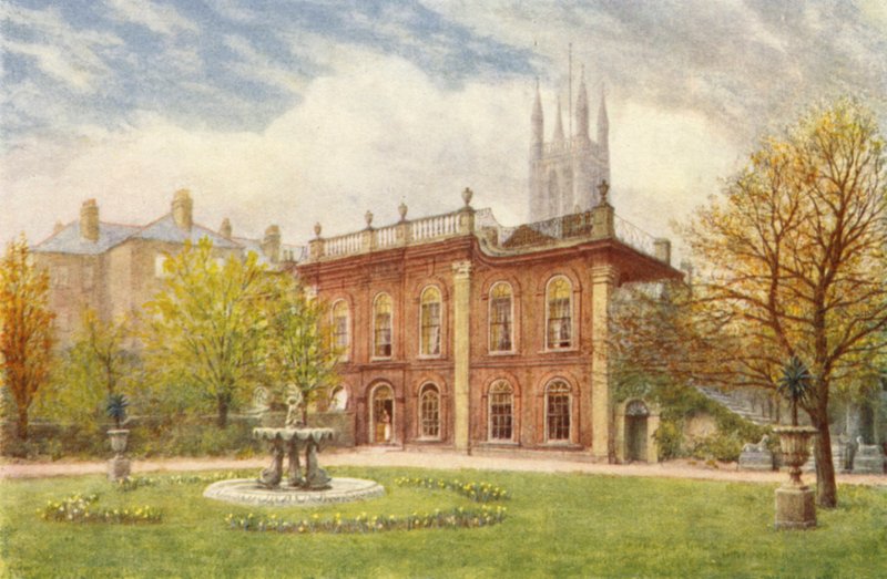 Bradmore House, Hammersmith, April 1904 von Philip Norman