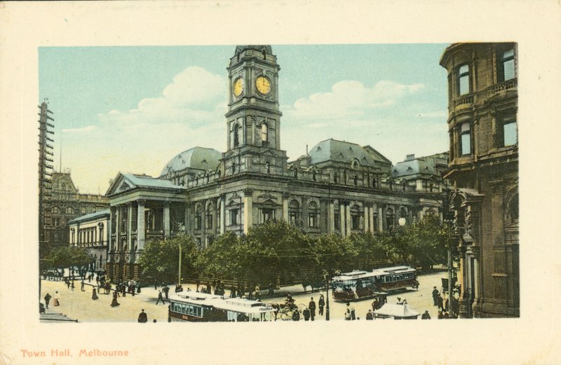 Rathaus, Melbourne, Victoria, Australien von Photographer Australian