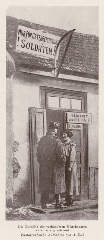 Bordell nur für österreichische Soldaten von Photographer Austrian