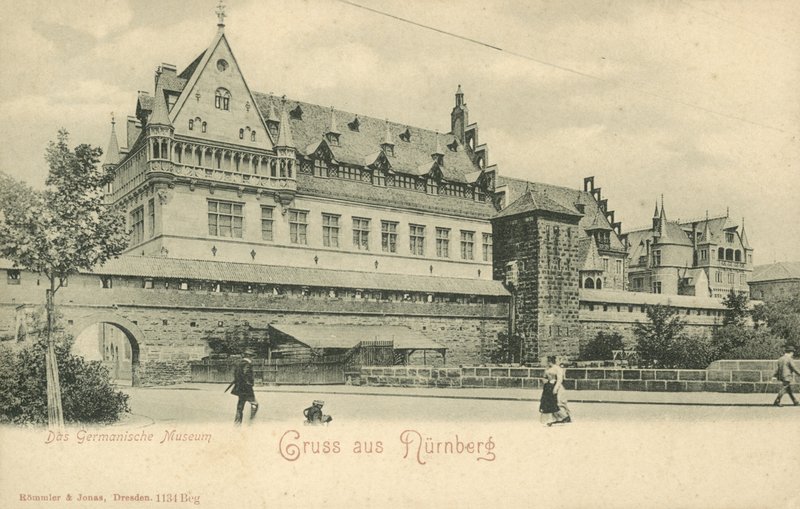 Germanisches Nationalmuseum, Nürnberg von Photographer German