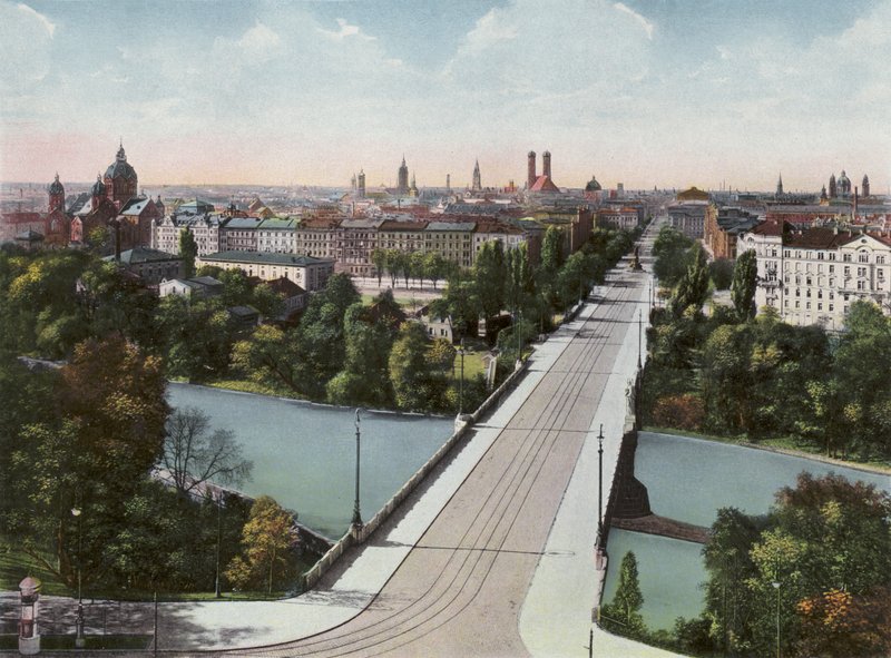München vom Maximilianeum von Photographer German