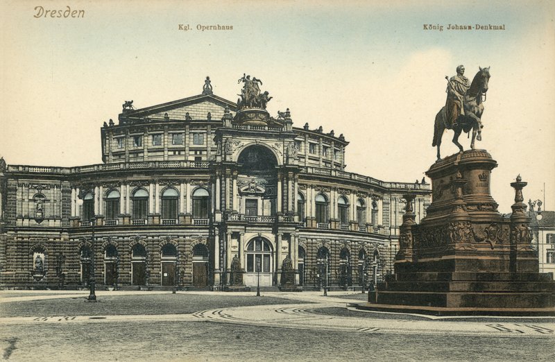 Die Oper, Dresden von Photographer German