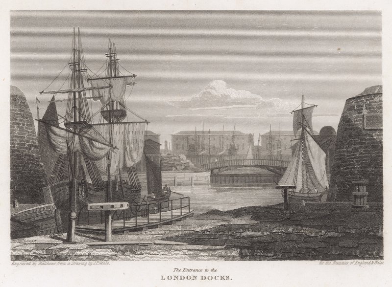 Londoner Docks von Pieter Jansz. Quast