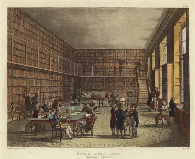 Royal Institution von Pugin and Rowlandson