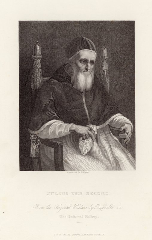Julius der Zweite von Raffaello Sanzio Raphael