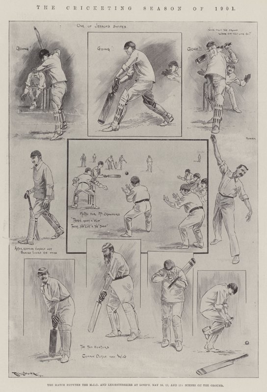 Die Cricket-Saison von 1901 von Ralph Cleaver