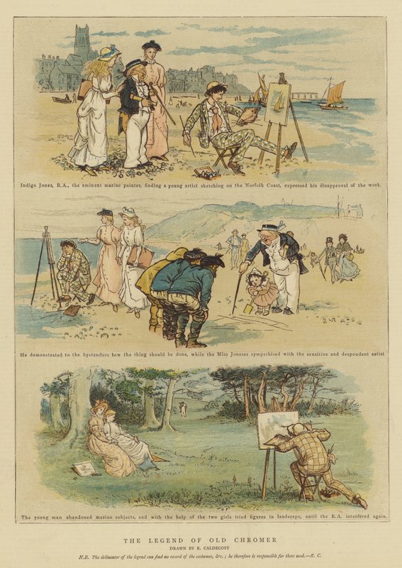 Die Legende von Old Chromer von Randolph Caldecott