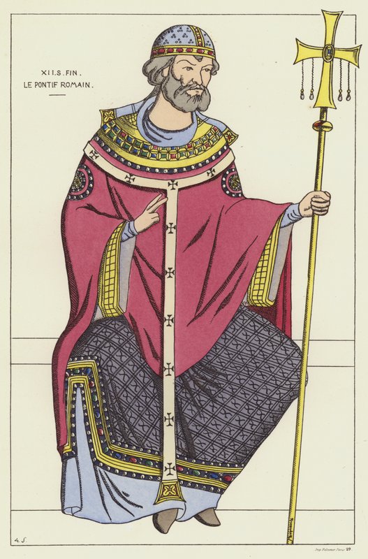 Der römische Pontifex von Raphael Jacquemin